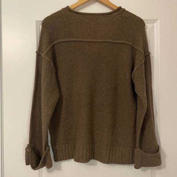 NWT Vici for Entro Brown Chunky Oversized Sweater - Picture 9 of 9